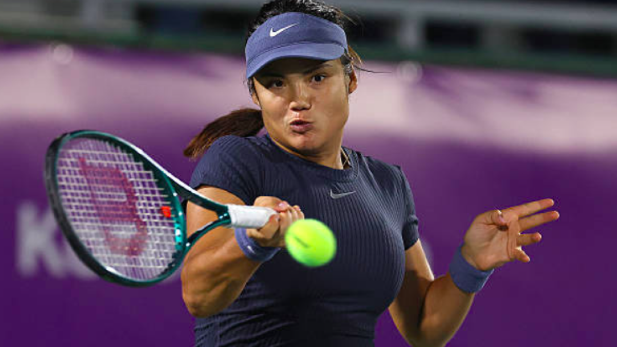 Emma Raducanu débute avec une victoire à Pékin. Source : Getty