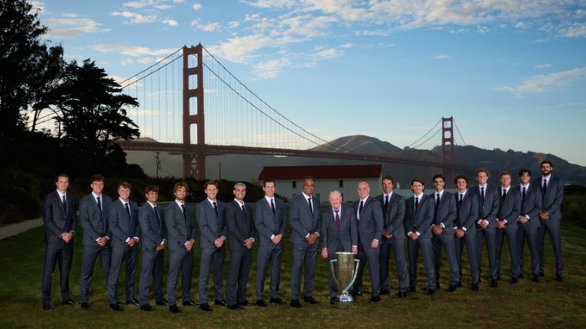 Questa è la foto ufficiale della Laver Cup 2025. Foto: Getty Images.