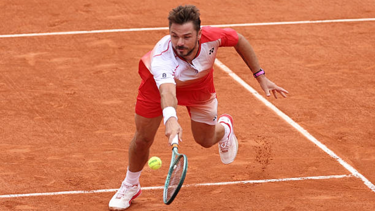 Challenger Rennes 2025. Gaston termina con el sueño de Wawrinka de levantar un título más. Foto: Gettyimages