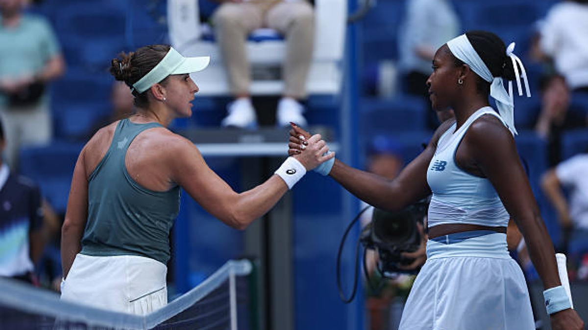 Gauff, about her controversy with Bencic: "Je n'aime pas avoir des confrontations sur le terrain, mais je n'ai pas aimé son commentaire envers mon équipe". Photo: Gettyimages