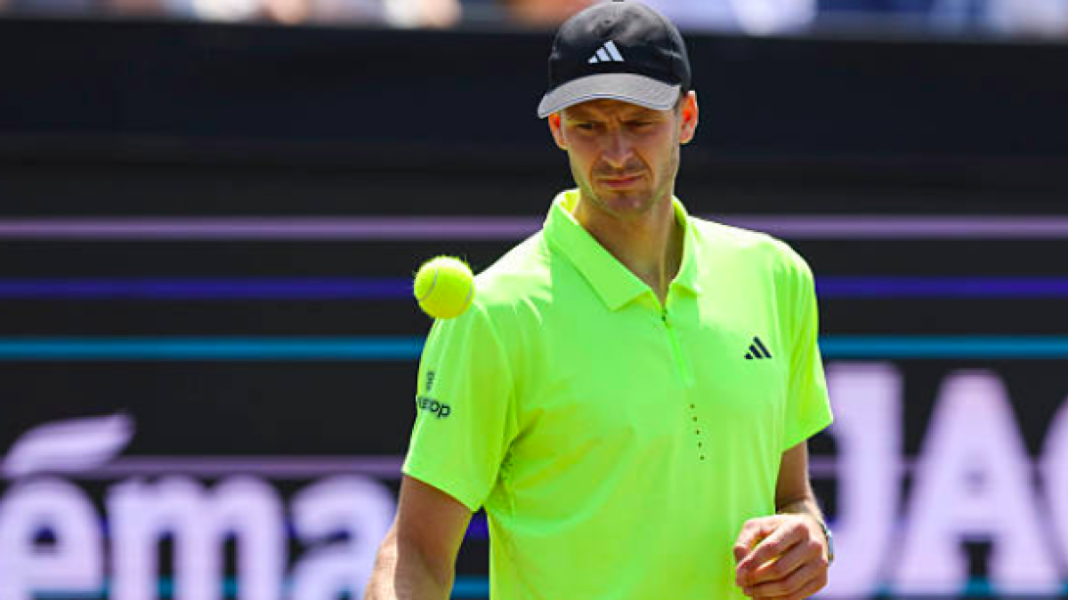 Hubert Hurkacz says goodbye to the 2025 season. Source: Getty