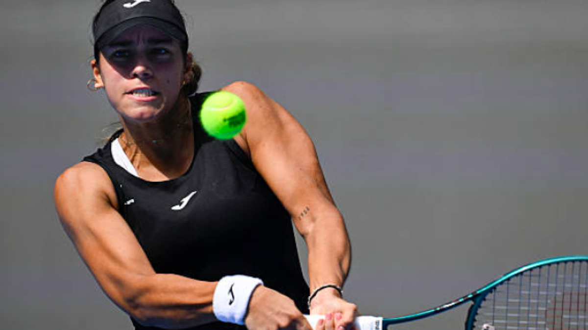 Jessica Bouzas, eliminada en Pekín ante Andreeva. Fuente: Getty