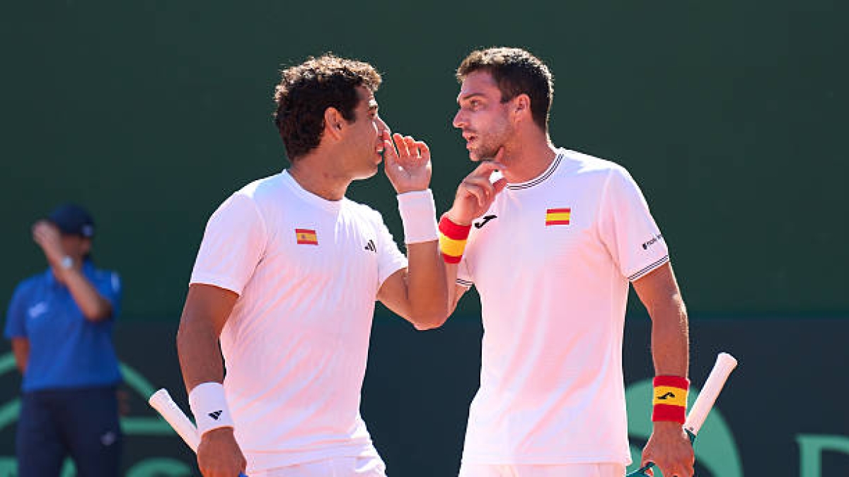 Munar et Martínez ont confiance en le miracle et mettent le 1-2. Photo: Gettyimages