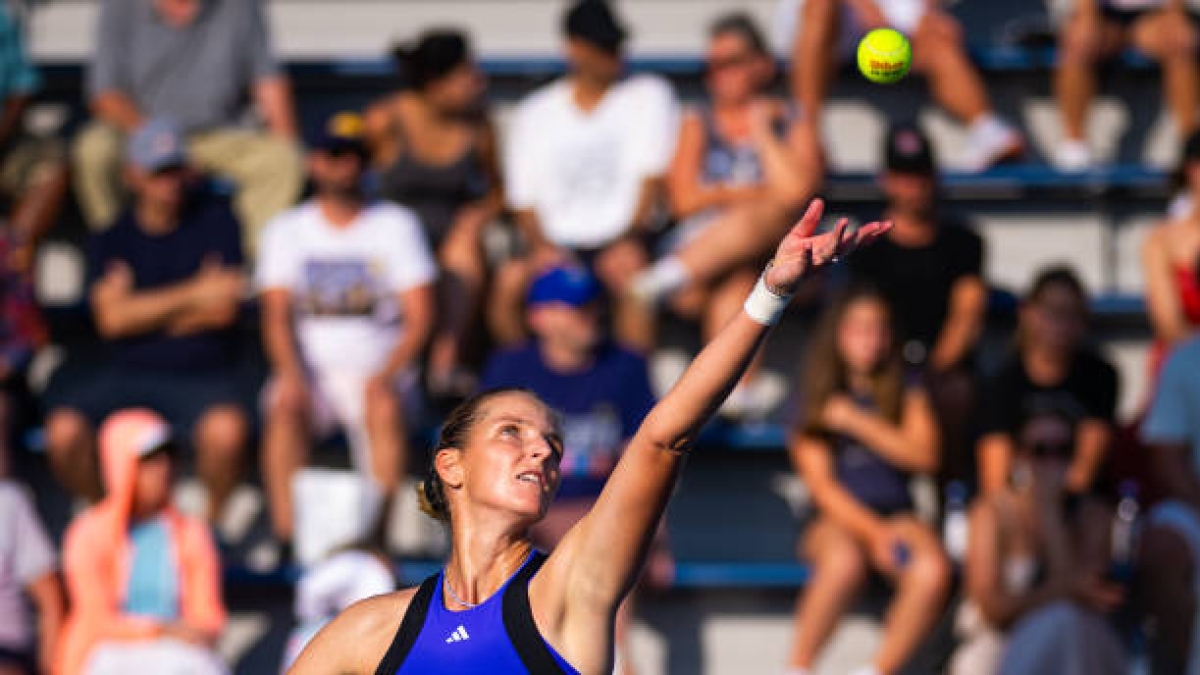 Pliskova revient sur le circuit WTA après un an d'absence. Photo : Getty Images.