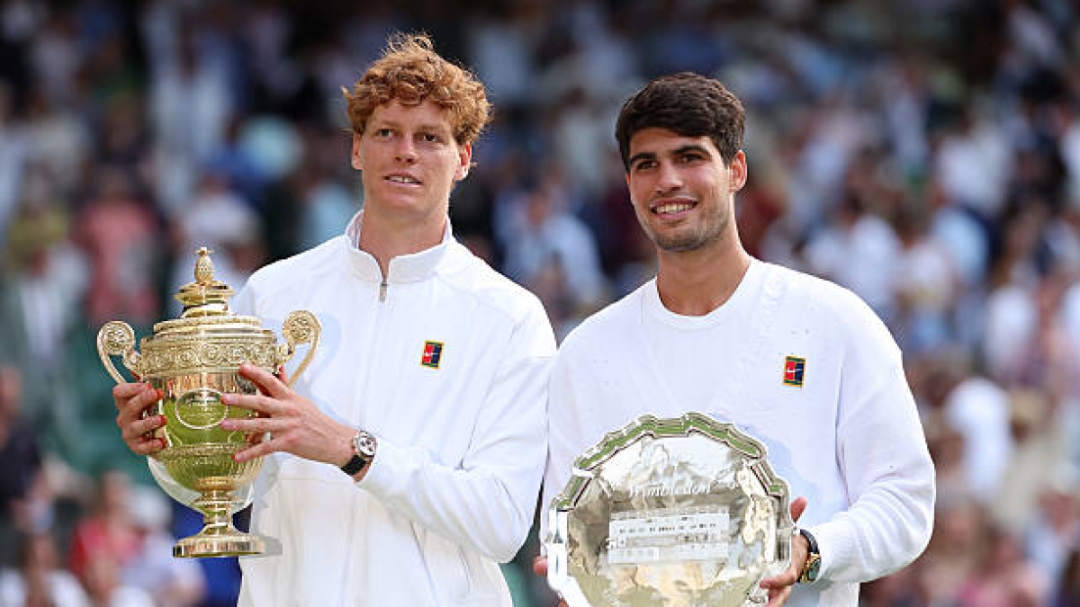 历史上首次，两名主要头号选手在四项大满贯赛事中进入了决赛。图片：Gettyimages