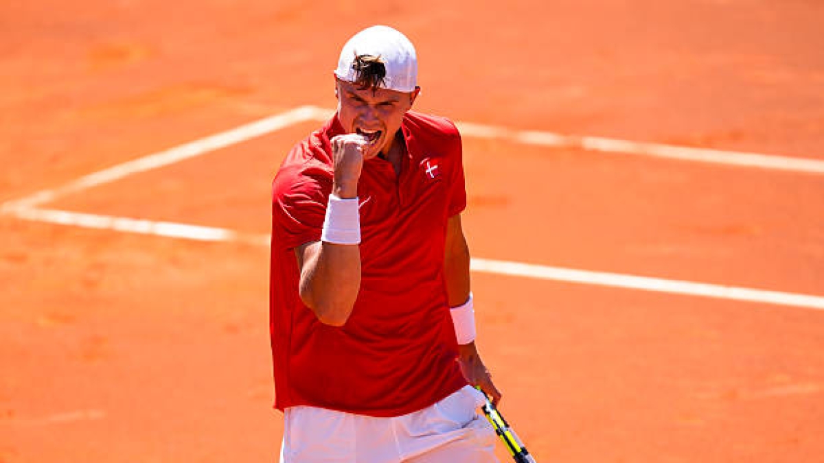 Rune，在被马丁内斯击败后：「看台对我的网球并没有产生任何影响」。照片：Gettyimages