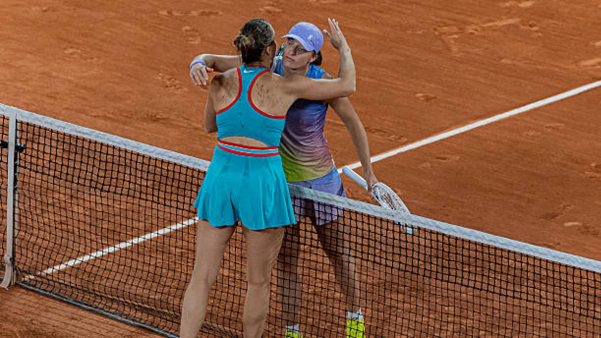 The curious fact that Sabalenka and Swiatek share, to Anisimova's misfortune. Photo: Getty Images
