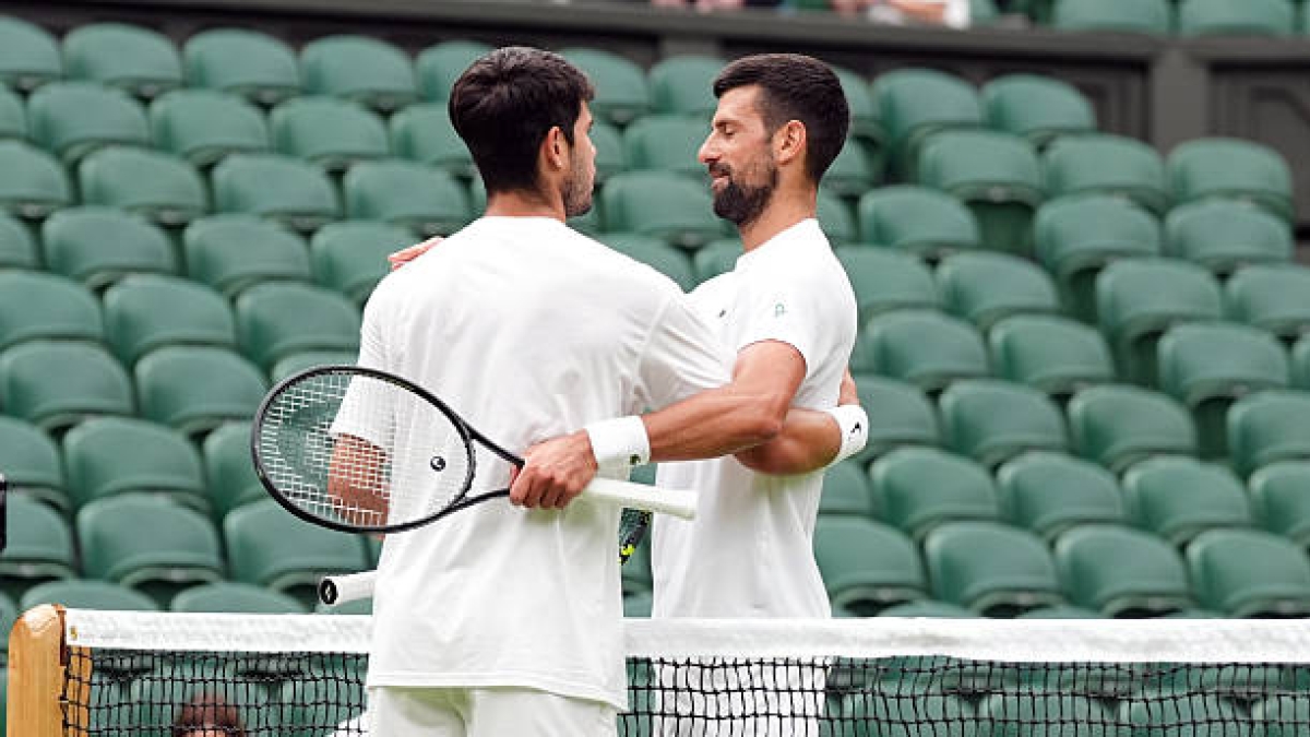 Alcaraz and Djokovic, completed rivalry. Photo: gettyimages