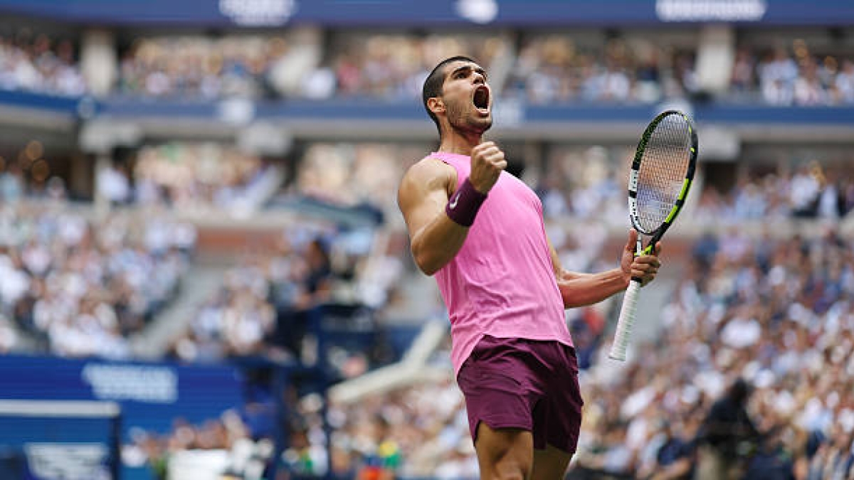 Alcaraz, gestas antes de los 23 años. Foto: gettyimages
