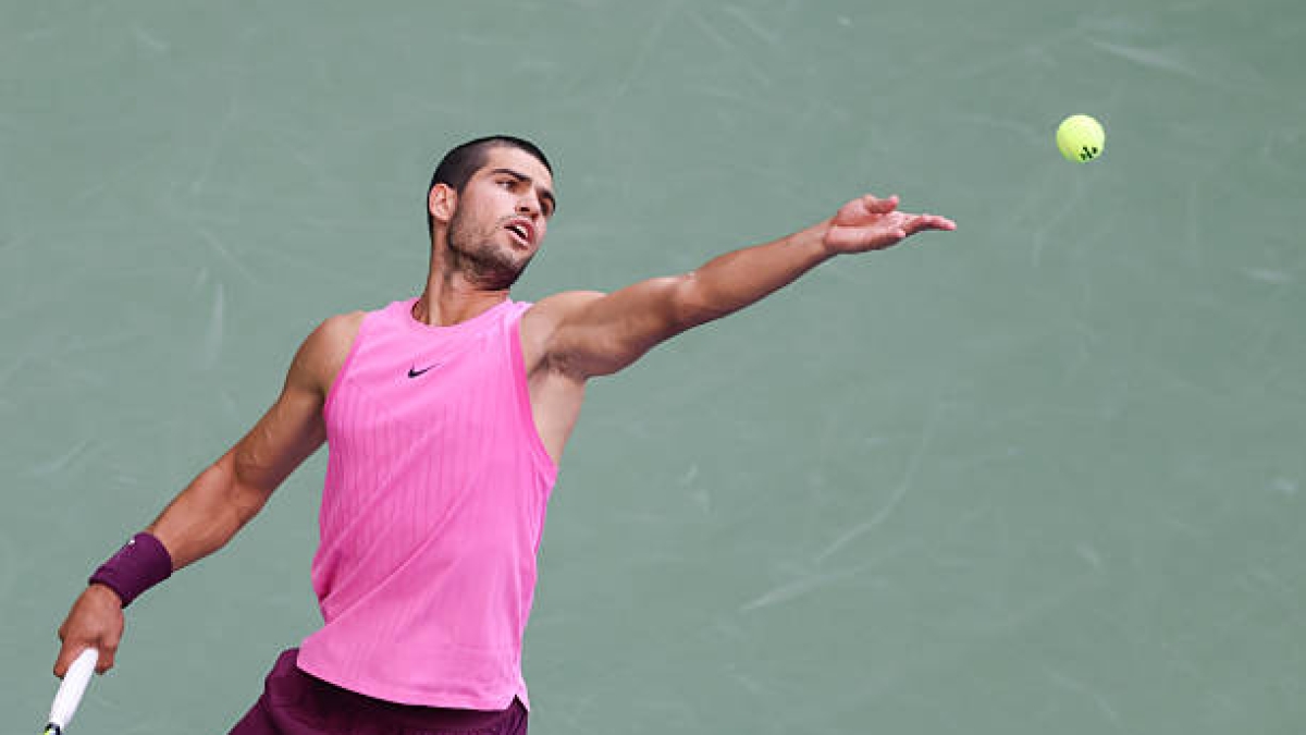 Alcaraz, record of break points. Photo: gettyimages