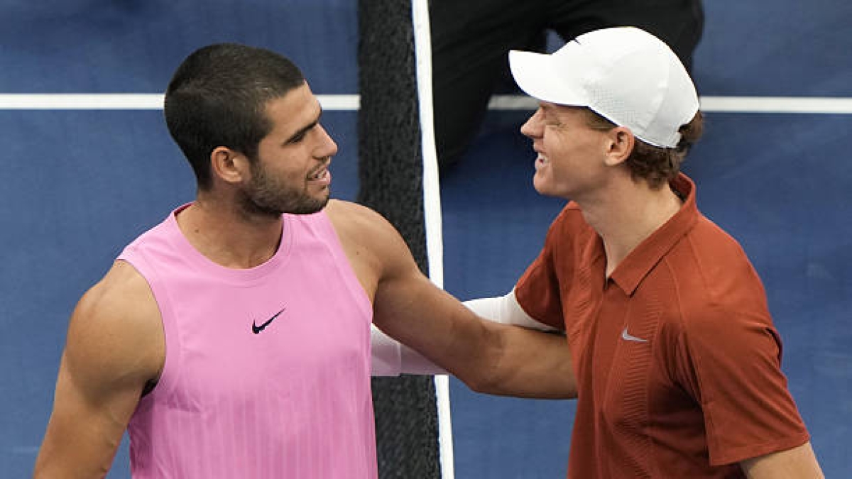 Alcaraz and Sinner, potential best rivalry in history. Photo: gettyimages