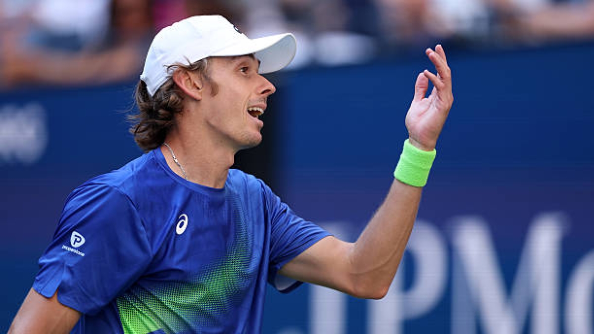 Álex de Miñaur, maldición de cuartos de final. Foto: gettyimages
