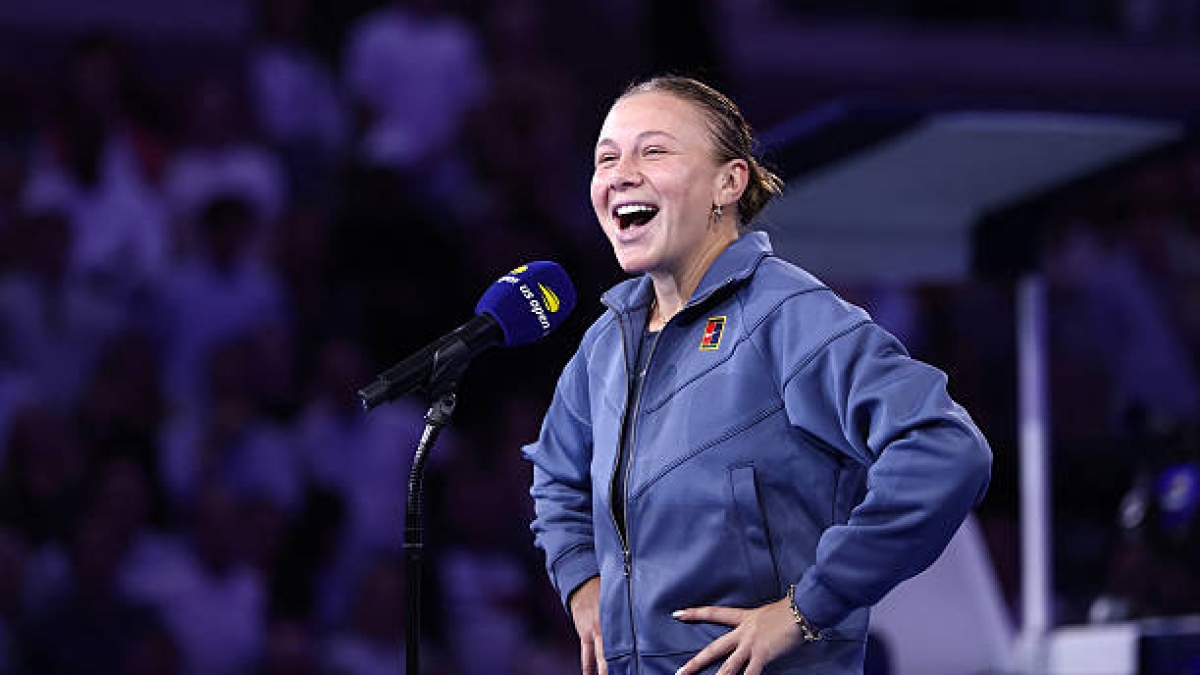 Amanda Anisimova, recognition for Sabalenka. Photo: gettyimages.