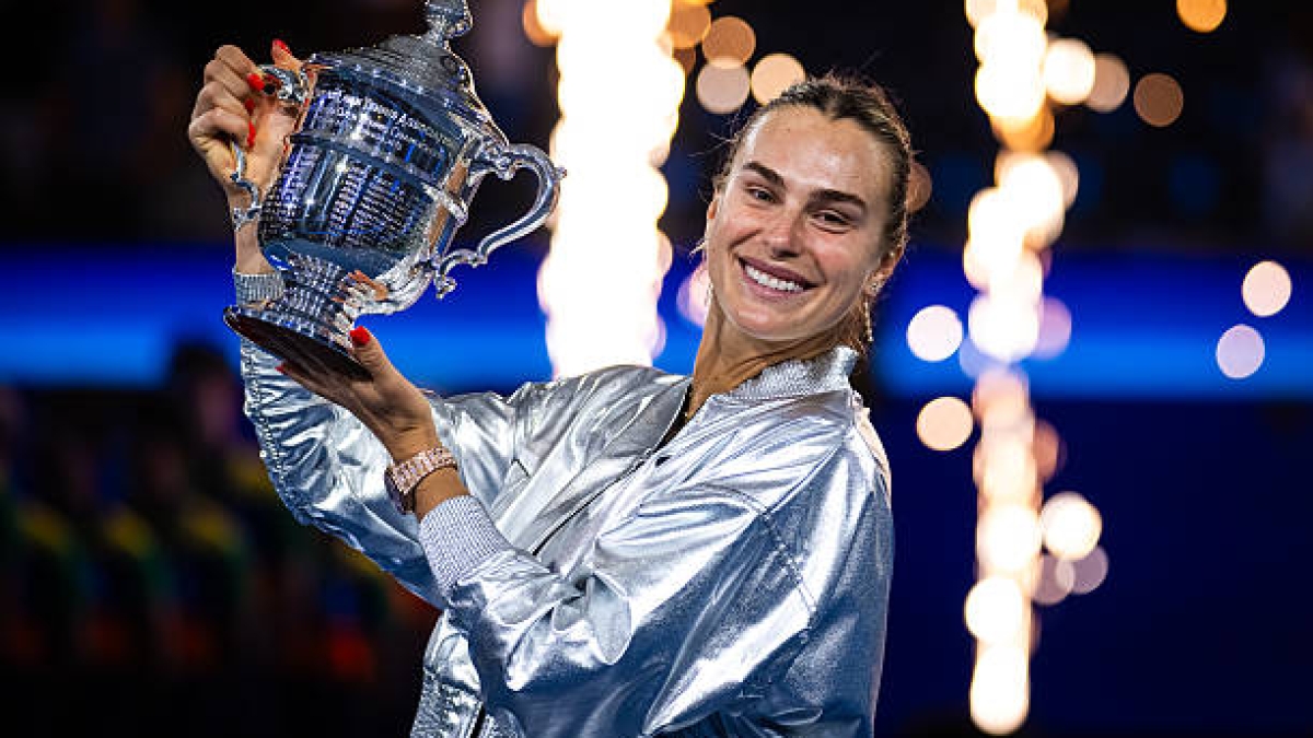 Aryna Sabalenka, champion of the US Open 2025. Photo: Getty