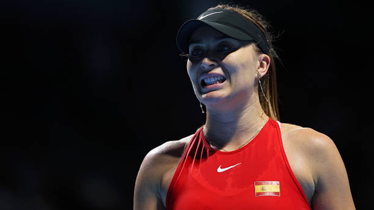 Paula Badosa n'a pas pu obtenir la victoire, mais elle s'est montrée satisfaite de son niveau. Source : Getty