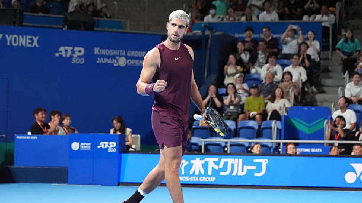 Alcaraz se venge de Fritz pour régner à Tokyo. Photo : Getty