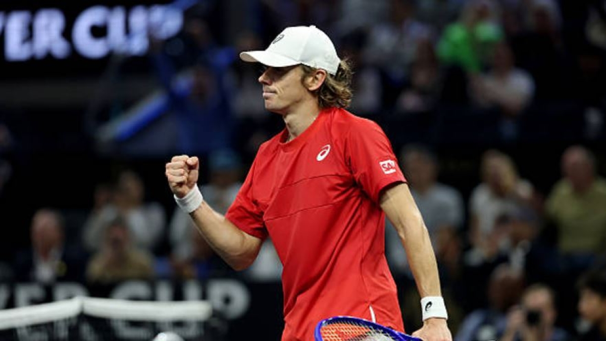 阿莱克斯·德米诺尔在2025年拉弗杯中。图片：盖蒂