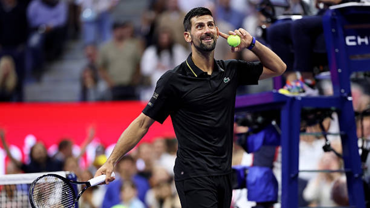 Djokovic compares Grand Slams. Photo: gettyimages.