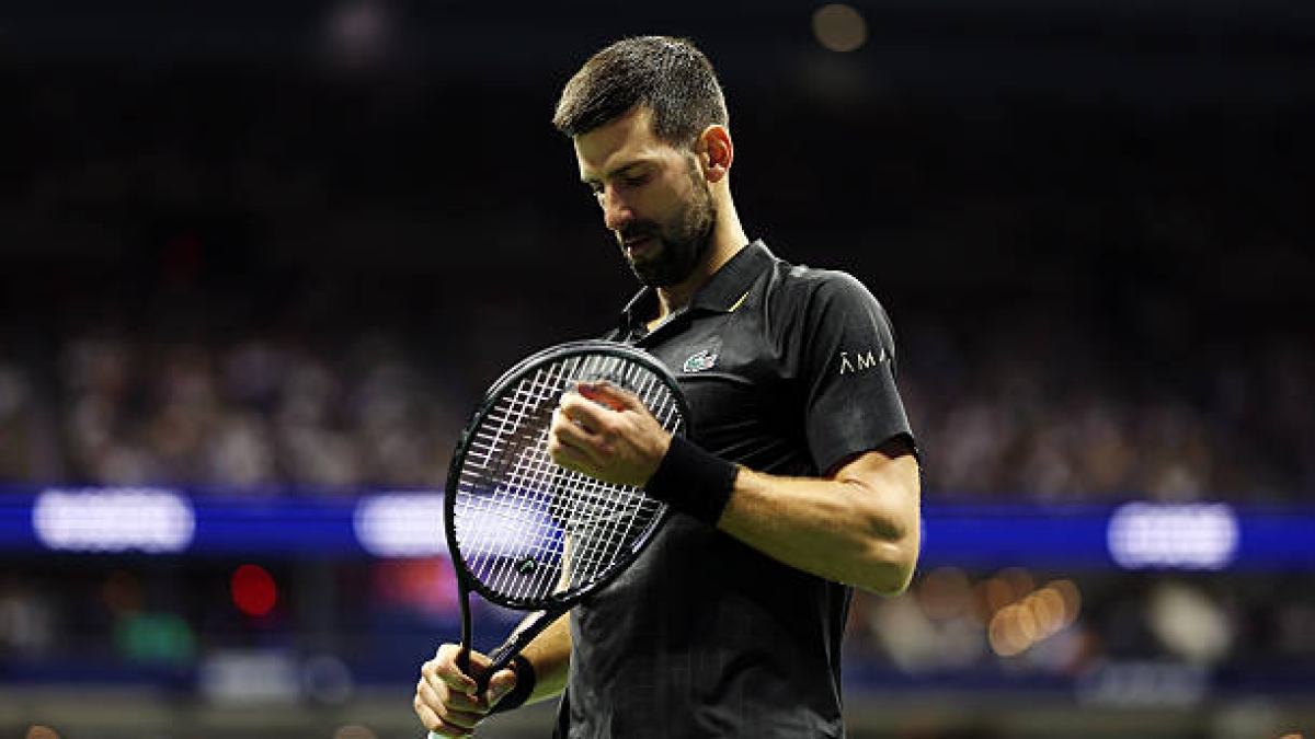 Novak Djokovic réfléchit à devoir battre Sinner et Alcaraz. Photo : gettyimages