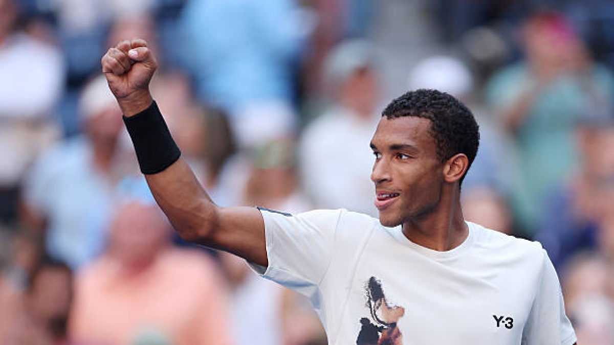 Félix Auger-Aliassime, confianza en US Open 2025. Foto: gettyimages