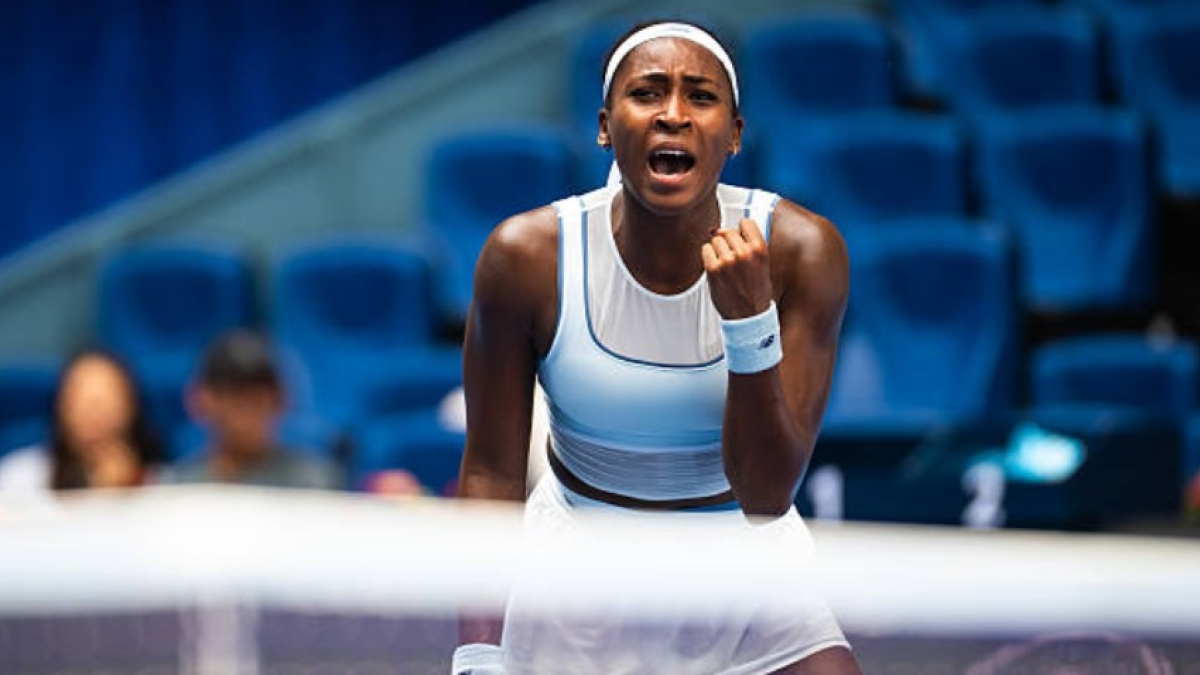 高夫将参加2025年WTA北京赛。照片：盖蒂