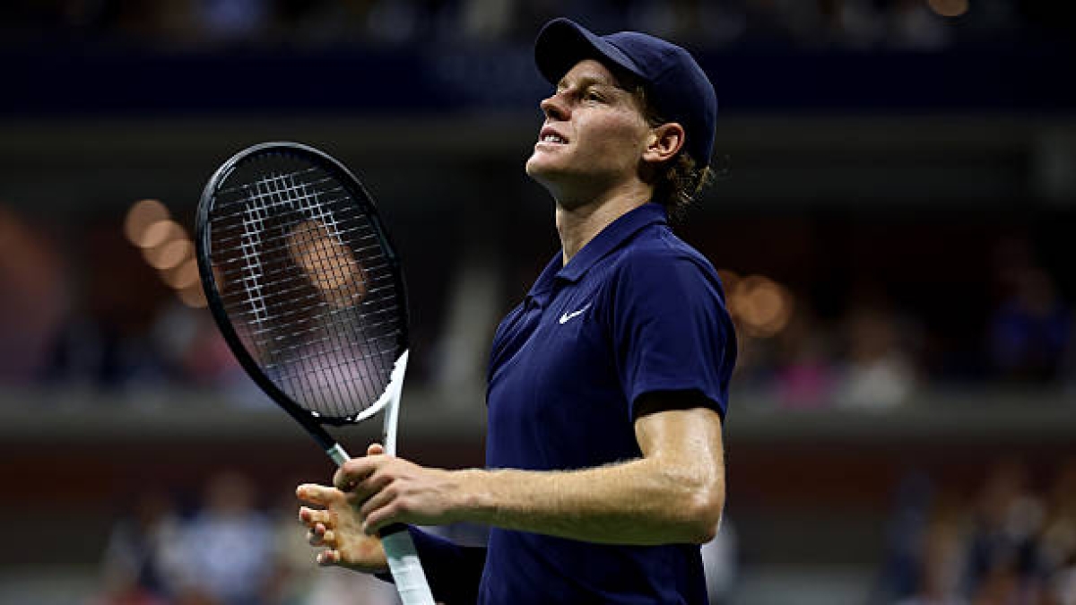 Jannik Sinner does not train before the final of the US Open 2025. Photo: gettyimages