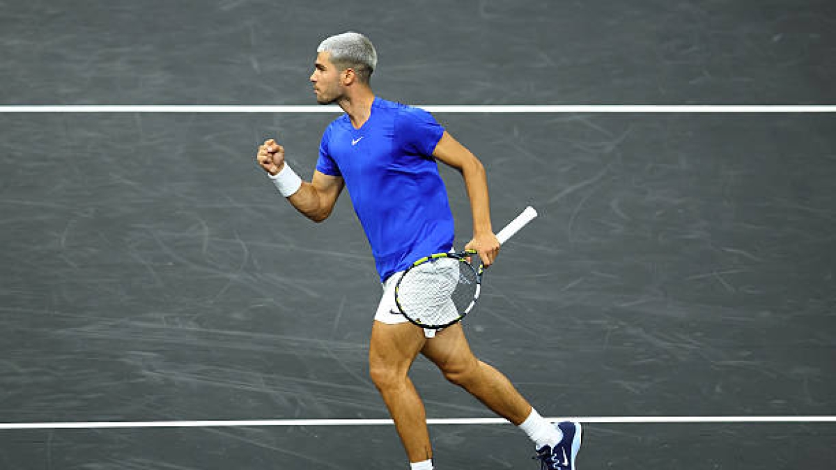 John McEnroe fait l'éloge d'Alcaraz. Photo : gettyimages