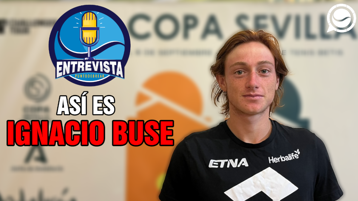 Ignacio Buse, interviewed by Puntodebreak in Seville. Here you will get to know him better.