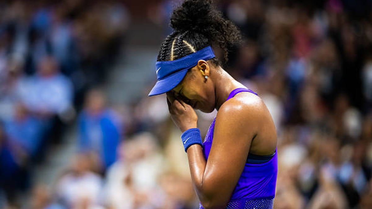 Naomi Osaka at the US Open 2025. Photo: Getty