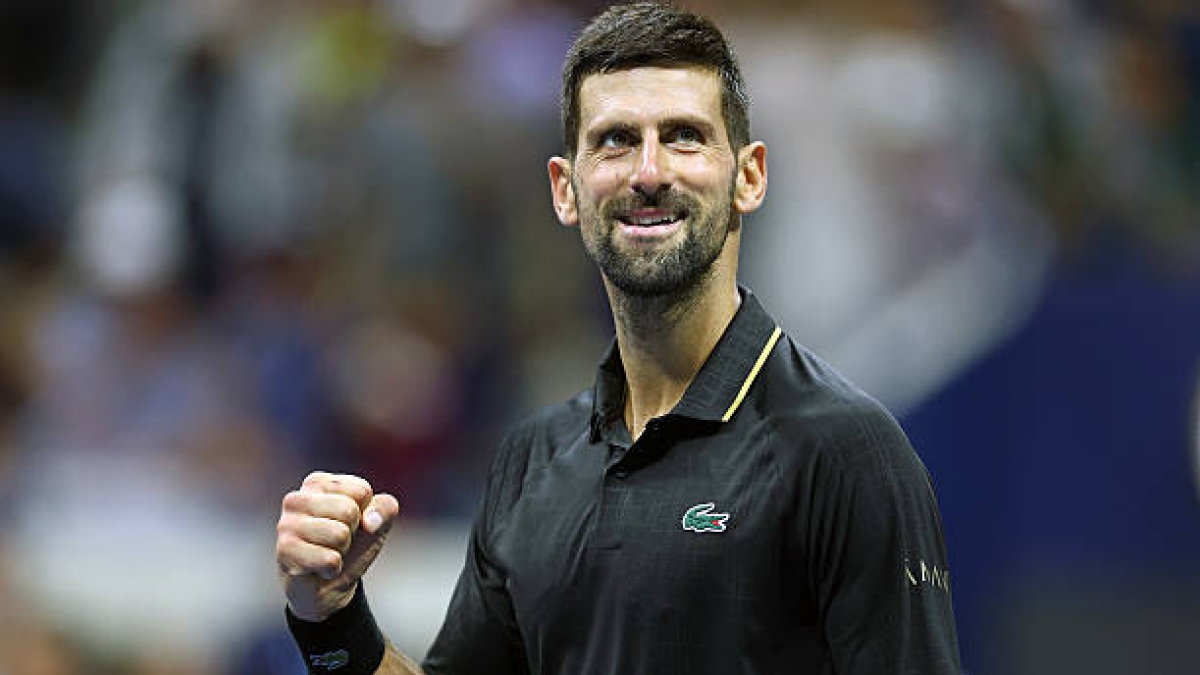 Djokovic, el tenista más veterano en firmar un dato espectacular en Grand Slams. Foto: Getty