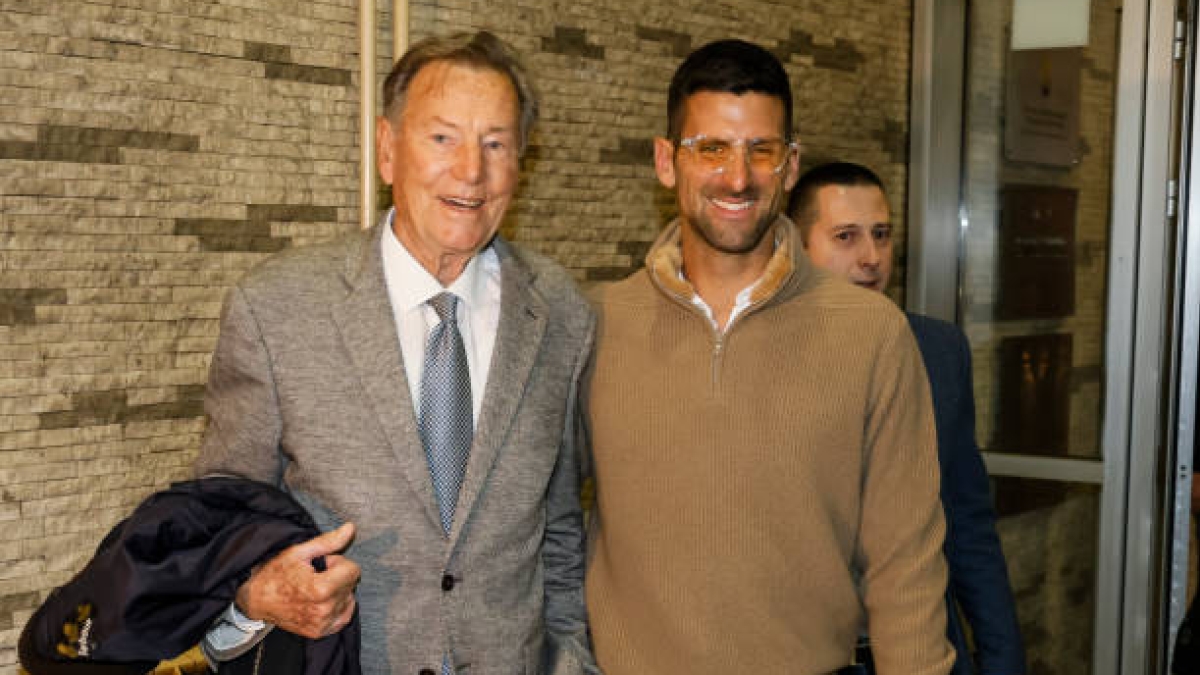 El sentido mensaje de Djokovic sobre Pilic: "Siento un gran vacío y tristeza". Foto: Getty