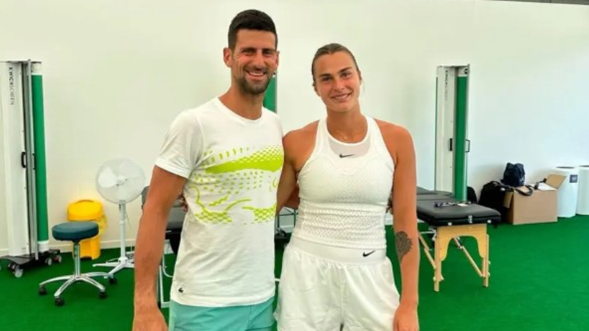 乔科维奇向萨巴伦卡和她的男朋友致以赞美："他们非常友善和蔼"