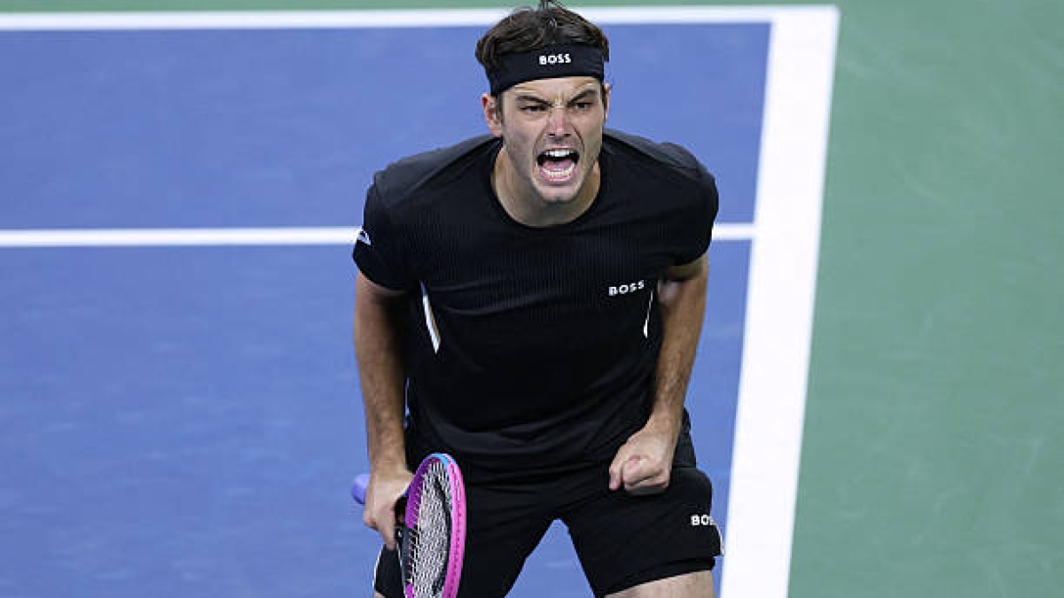 Taylor Fritz allo US Open 2025. Foto: Getty.