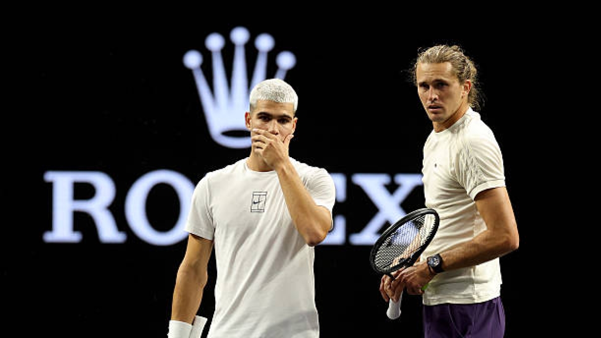 Zverev habla de Alcaraz en Laver Cup 2025. Foto: gettyimages