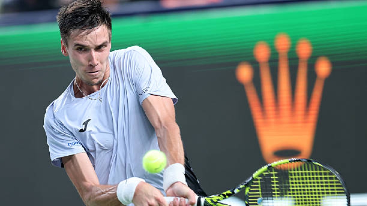 ATP Almaty 2025. Marozsan frena a Nakashima y Moutet acaba con Shevchenko. Foto: Gettyimages