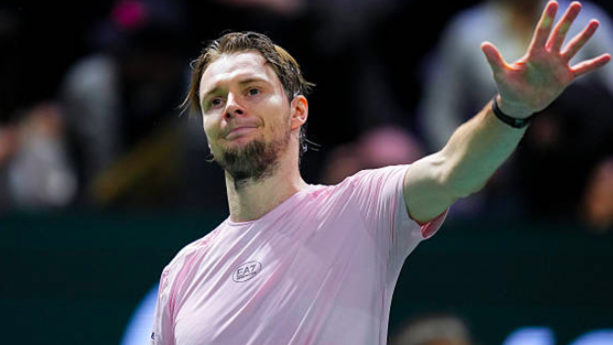 Alexander Bublik fulmina a Fritz en el Masters de París. Fuente: Getty