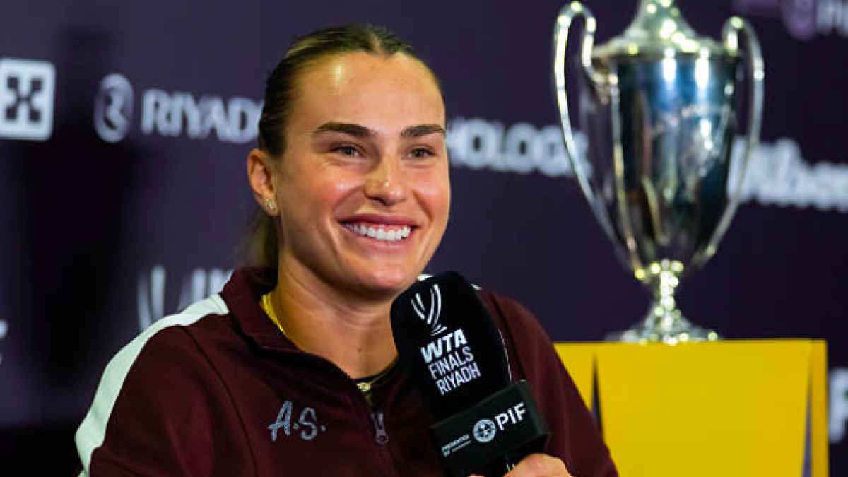 Sabalenka confessa la più grande lezione che ha imparato quest'anno. Fonte: Getty