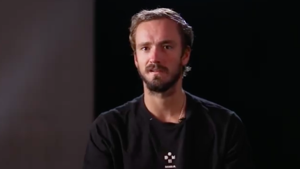 Daniil Medvedev al Media Day del Rolex Paris Masters. Fonte: ATP