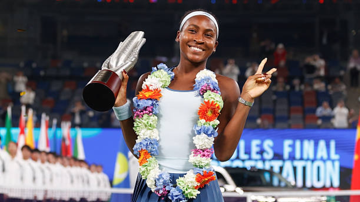 数据显示Gauff与Serena Williams同一水平。照片：Gettyimages