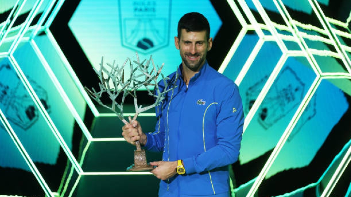Djokovic is registered for the Paris Masters 1000. Photo: Getty Images