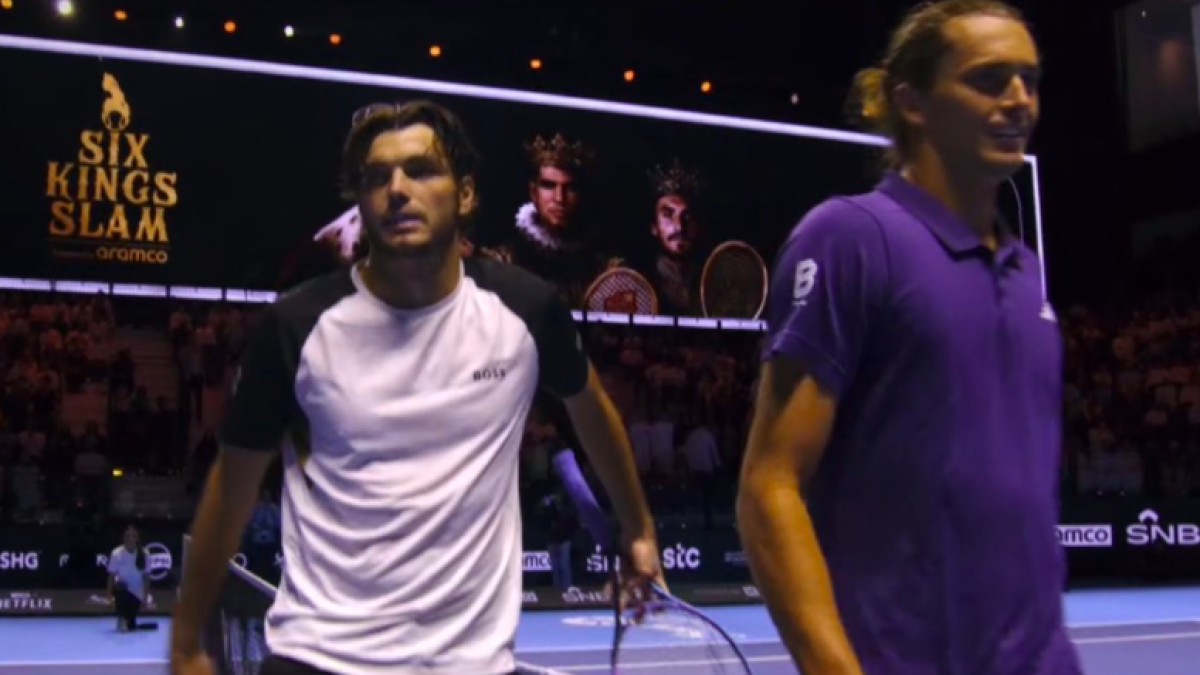 Taylor Fritz fulmina Alexander Zverev alla Six Kings Slam.