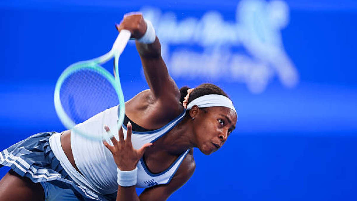 Gauff y el punto de inflexión con su servicio: "Sentí que no quería perder más tiempo". Foto: Gettyimages