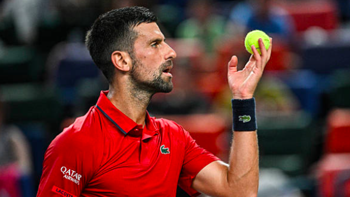Horario y dónde ver a Novak Djokovic en el ATP Shanghái 2025 ante Jaume Munar. Fuente. Getty