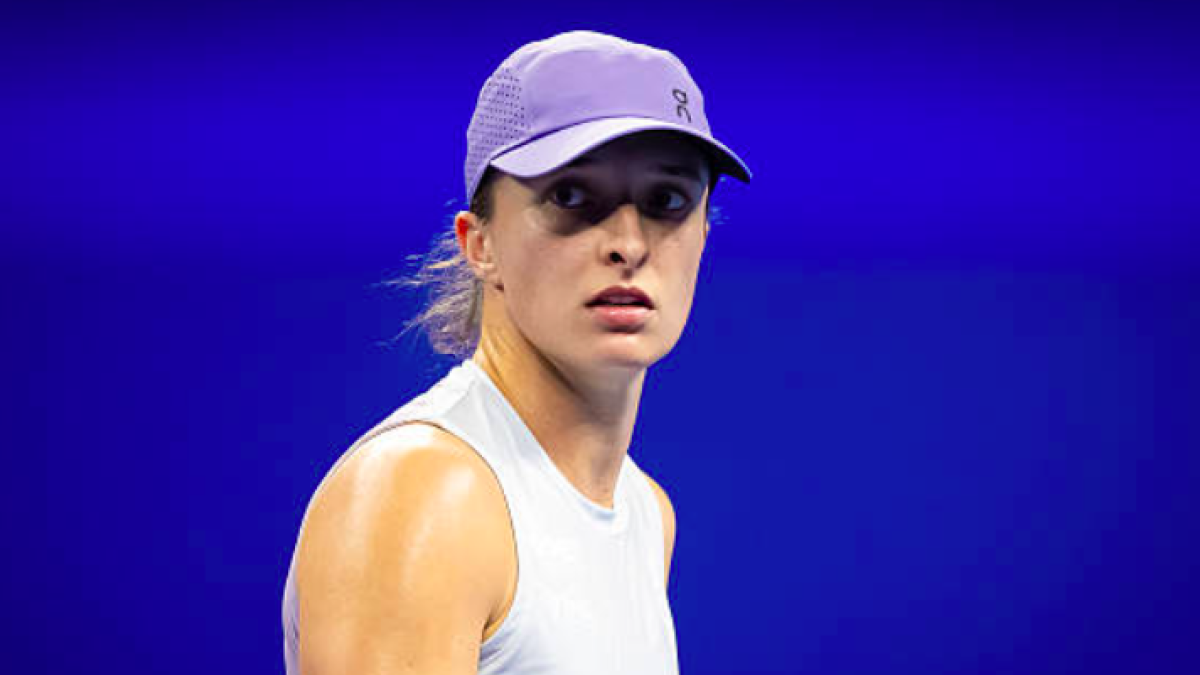 Iga Swiatek, éliminée au WTA Pékin 2025.