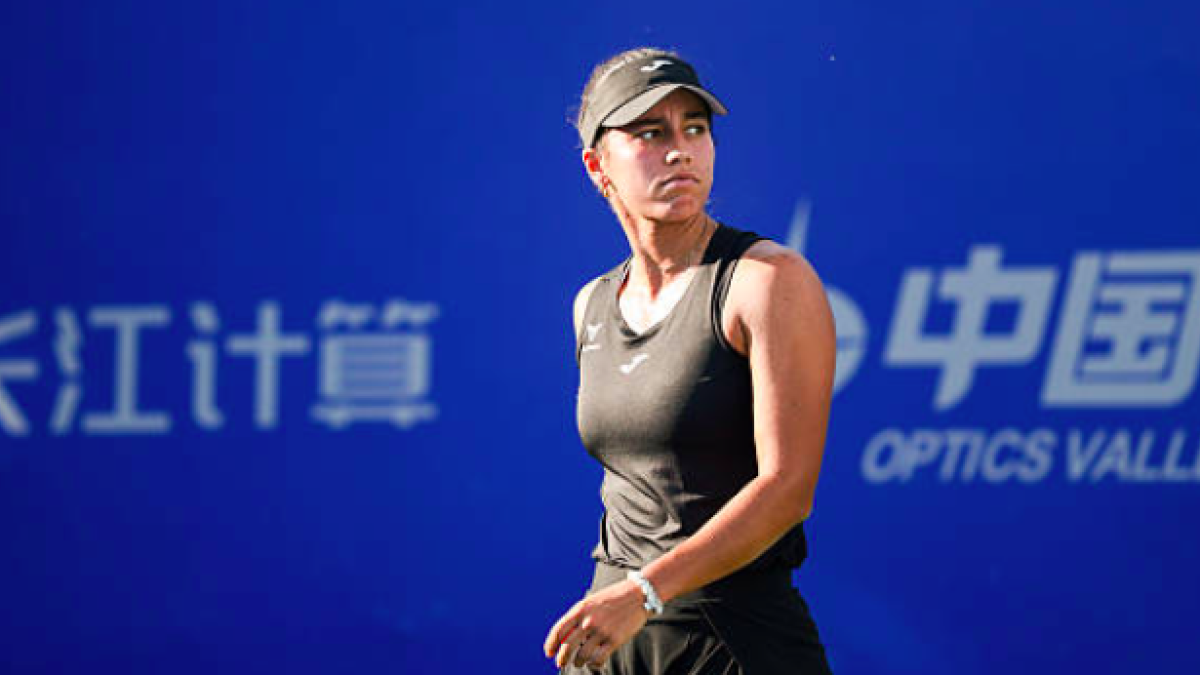 Jessica Bouzas, eliminated in Wuhan. Source: Getty