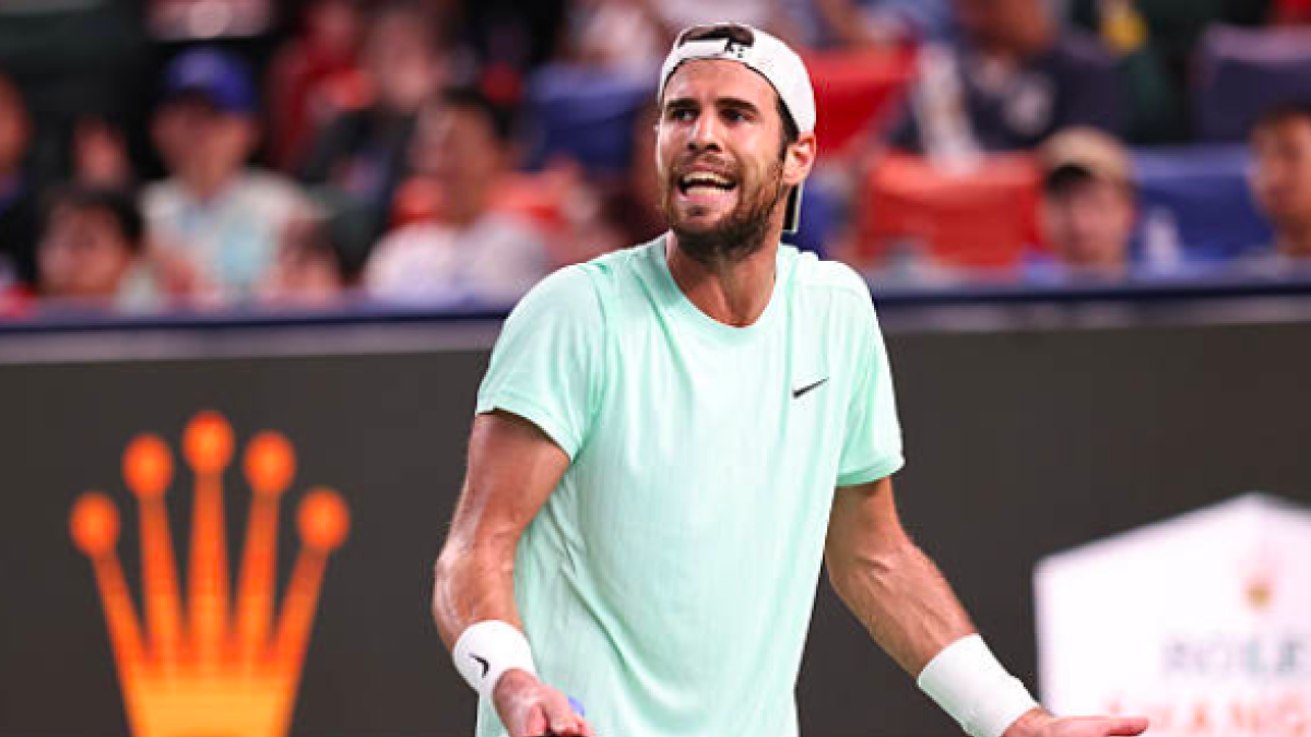 Karen Khachanov eliminated in Almaty debut. Source: Getty