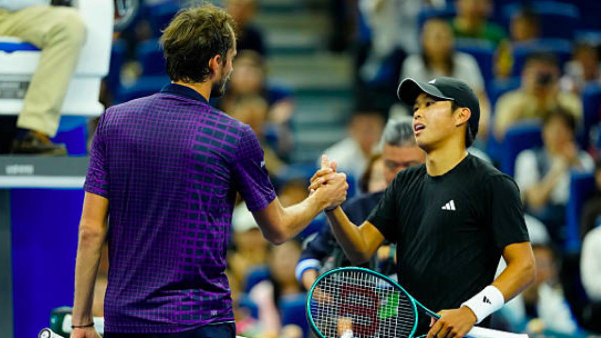 Medvedev y Tien volverán a verse las caras en Shanghái. Fuente: Getty