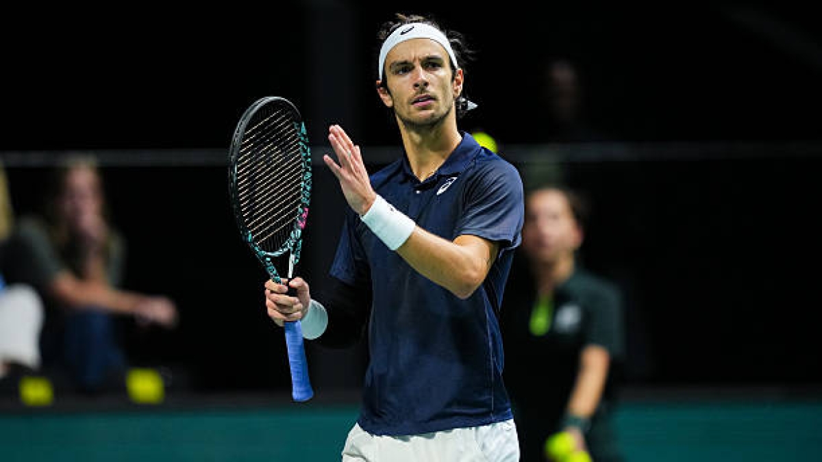 Musetti sufre la remontada de Sonego y pone en peligro su presencia en las ATP Finals. Foto: Gettyimages