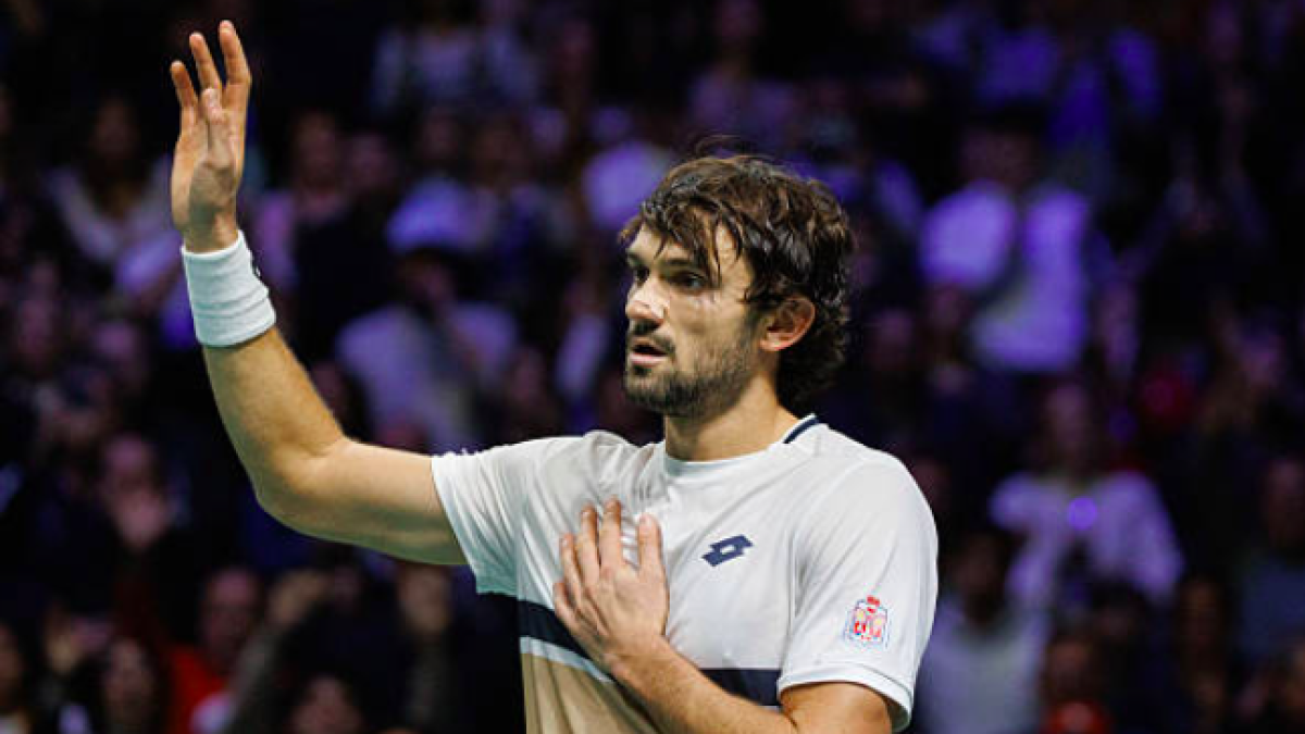 Valentin Vacherot abrirá la jornada de cuartos de final en París. Fuente: Getty