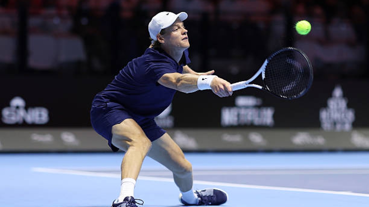 Faced with criticism, Sinner keeps quiet and dominates. Photo: Getty Images